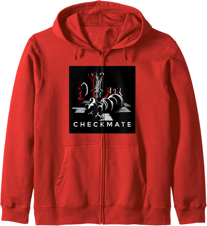Cool Chess Checkmate Novelty Graphic T-Shirts & Cool Designs Kapuzenjacke