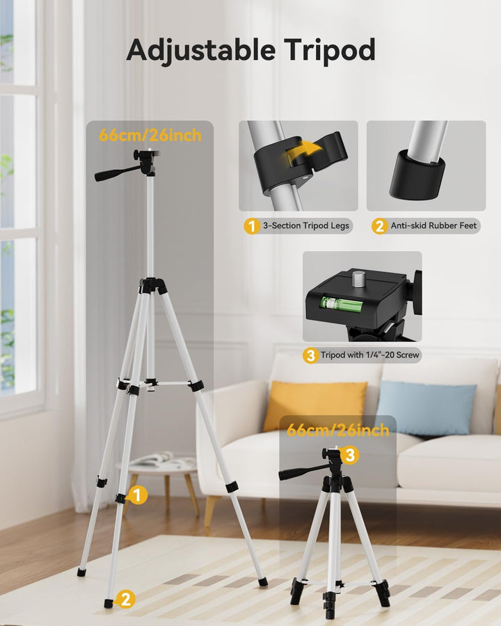 Kreuzlinienlaser, NIKOTEK Laser Wasserwaage (Vertikale/Horizontale Laser, Arbeitsbereich: 15 m, IP54