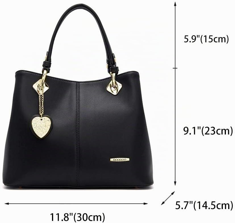 Damen Tasche Umhängetasche Handtasche Frauen Klein Schultertasche Weekender Lack PU Leder DE77500 Sc