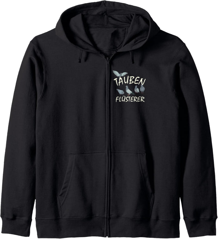 Tauben, Taubenflüsterer Brieftauben, Taubenzüchter Kapuzenjacke