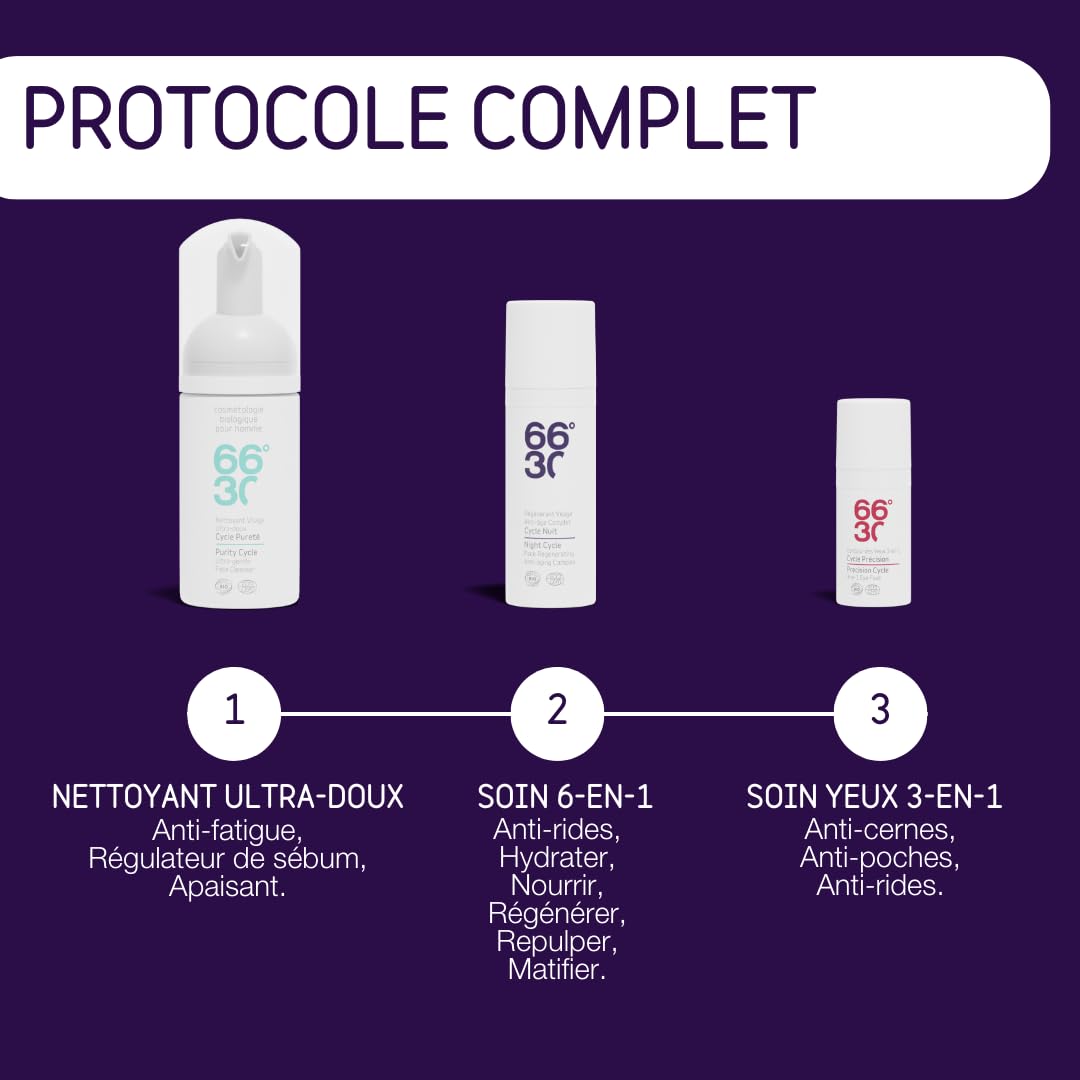 66°30 Night Cycle Face Regenerating Anti-aging Complex, 1er Pack (1 x 50 ml)