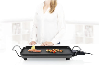 Princess Grillplatte Chef Superior Classic, 46 x 26 cm, 4 Personen, 2500 W, Aluminiumguss, 01.102240