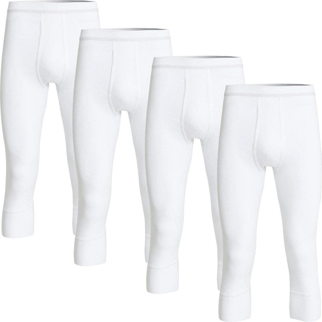 con-ta Herren-Unterhose, 3/4 lang 4er-Pack Doppelripp Grösse 6