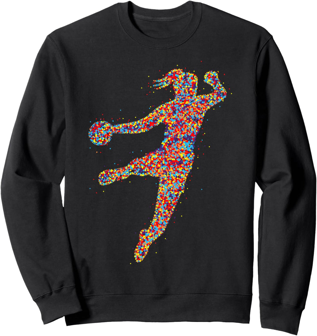 Handball Handballerin Handballspieler Frauen Mädchen Kinder Sweatshirt