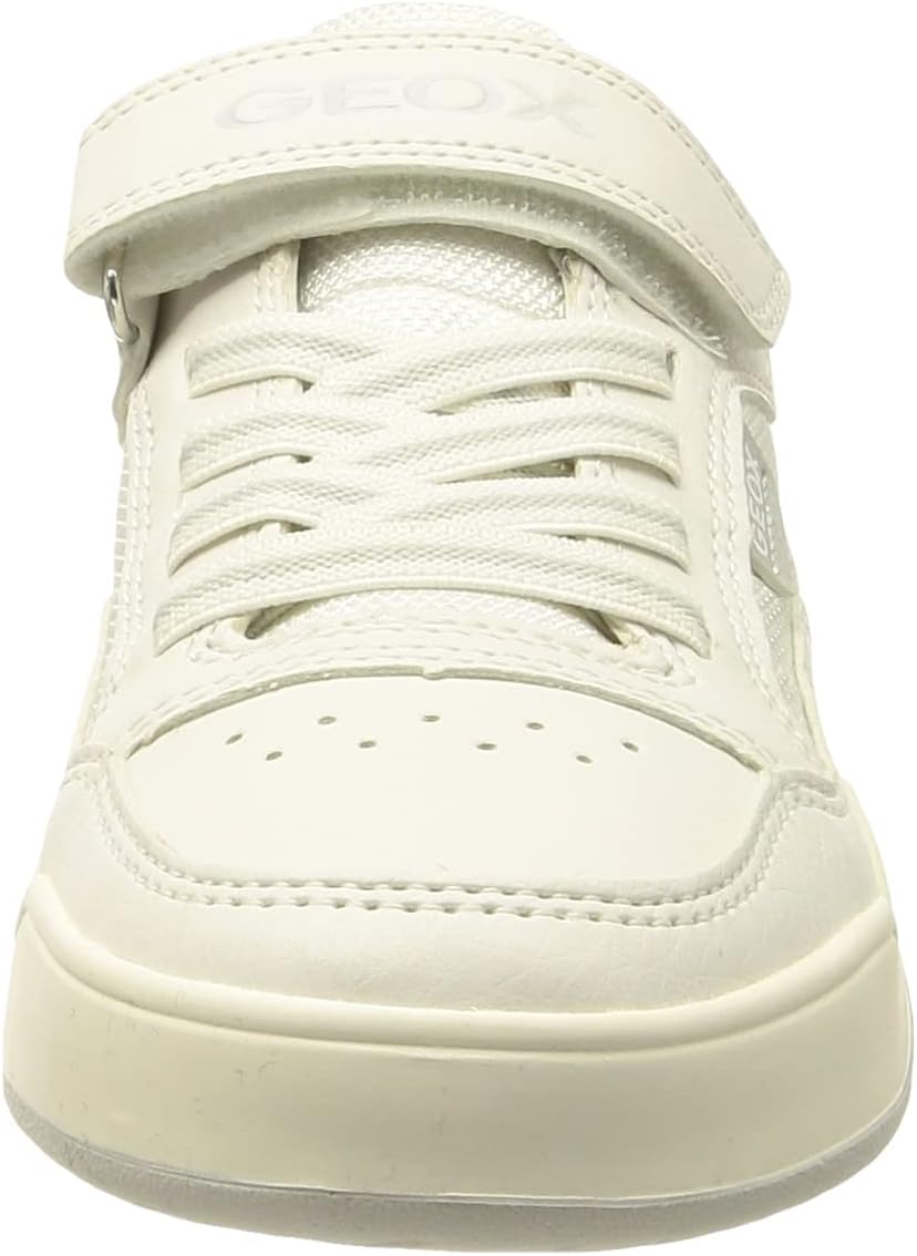Geox Jungen J Perth Boy B Sneakers 28 EU White Lt Grey, 28 EU White Lt Grey
