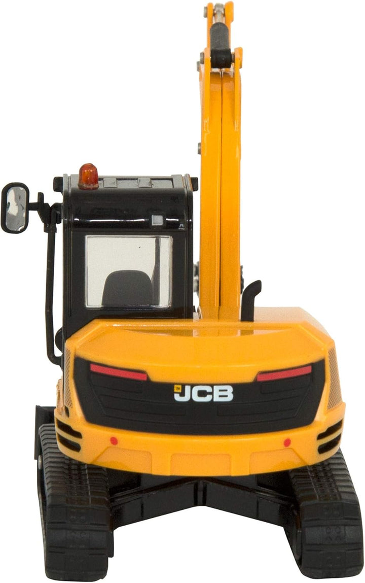 Britains Tomy 43013 Midi Kettenbagger 86C-1, Schiebe Spielzeug aus hochwertigem Material im Massstab
