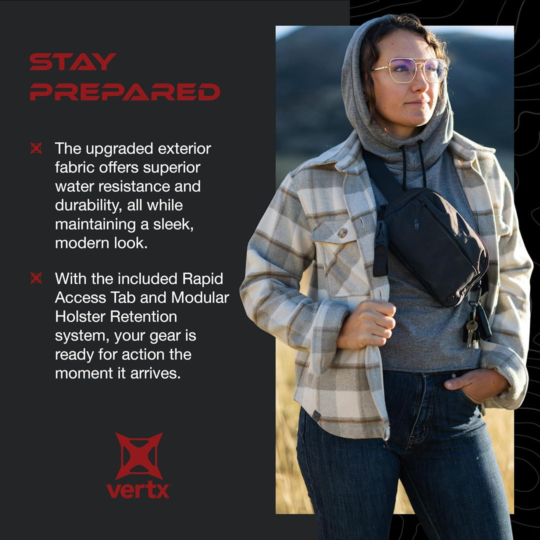 Vertx Everyday Fanny Pack 2.0 CCW its Black Schwarz, Schwarz