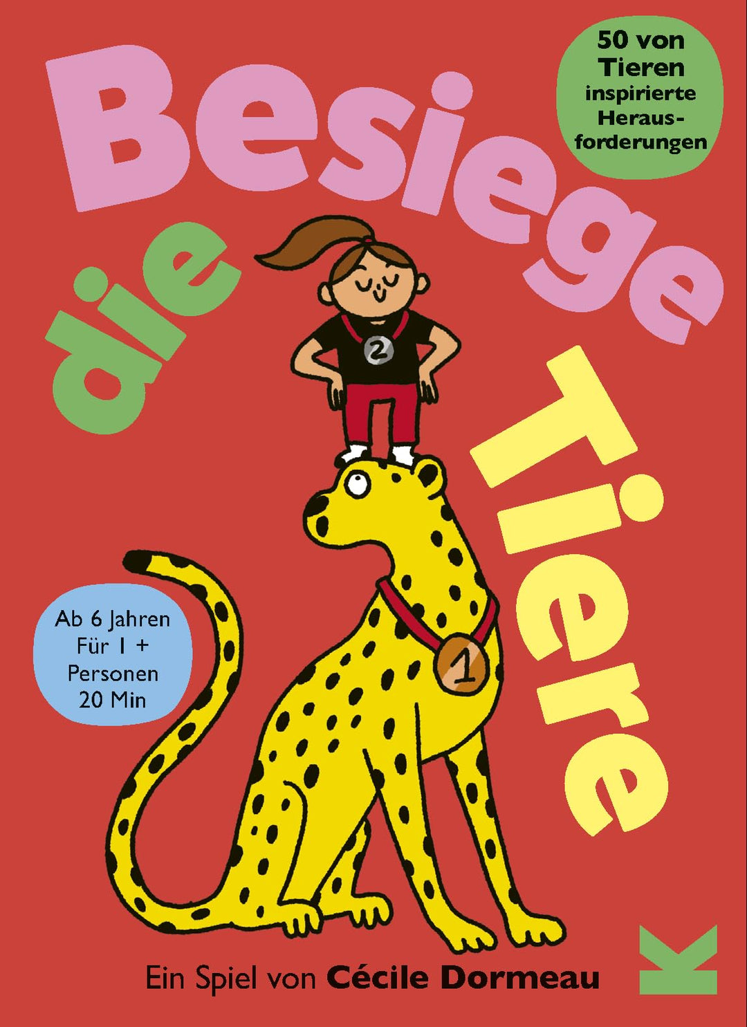 Laurence King Besiege die Tiere. EIN Spiel mit 50 tierischen Wettkämpfen, Pink