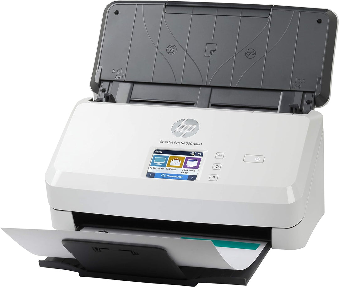 HP - HP - Scanjet Pro N4000 snw1 600 x 600 DPI Scanner mit Vorlageneinzug Schwarz, Weiss A4