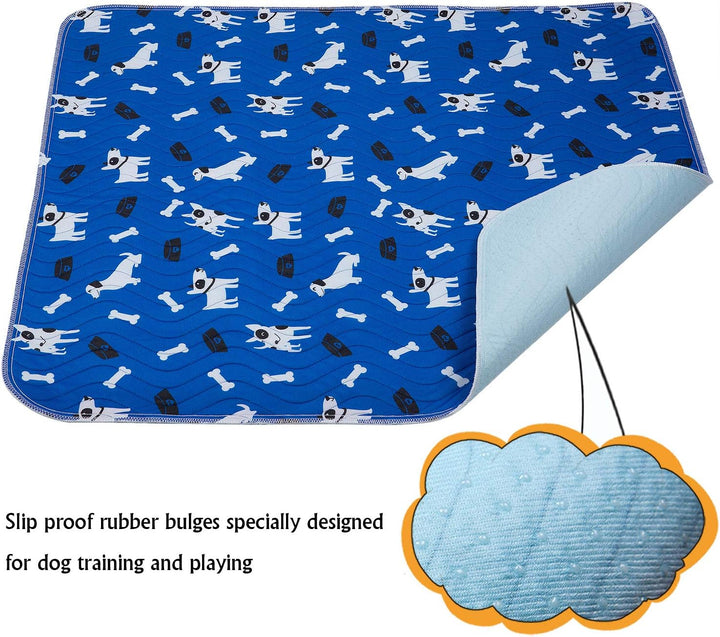 Yangbaga PIPI matten für Hunde, 80 * 90cm 2ST Welpenunterlagen, rutschfeste unterlage PIPI Pads für
