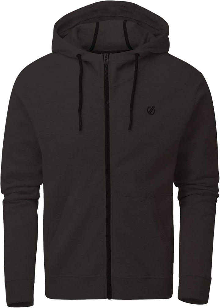 Dare 2b Herren Modulus Full Length Zip Handwarmer Pockets Adjustable Drawcord Hood Hoodie Strickware