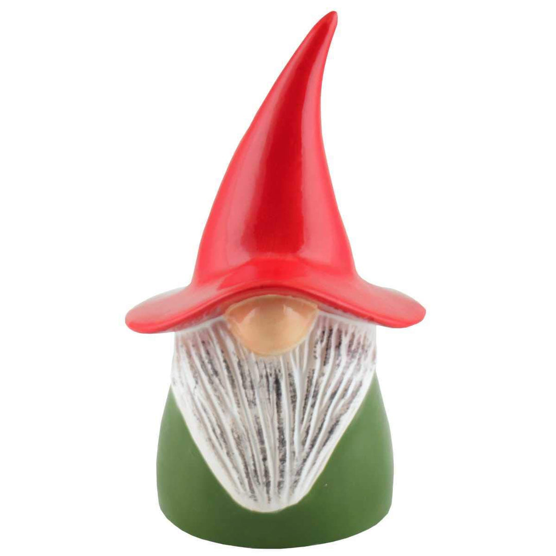 Tangoo Keramik-Wichtel grün mit roter Mütze H ca 20 cm | TA-61880 | 4037432618806