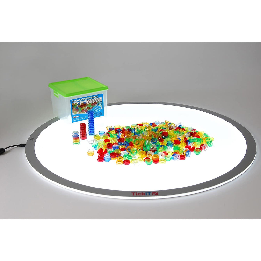 TickiT 73091 Stackable Counter, Translucent