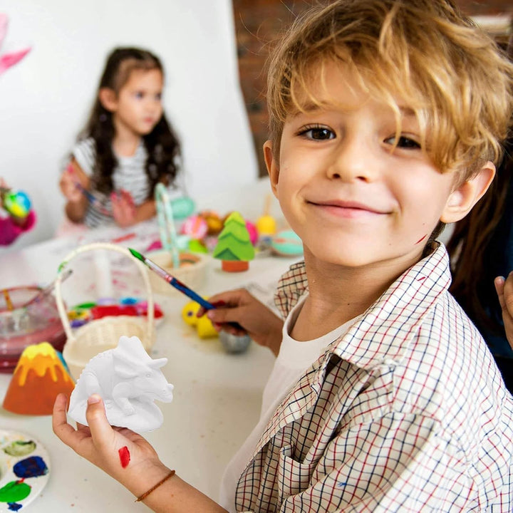 Funto Paint Your Own Dinosaurs Painting Kit, 13 PCS Kunst und Handwerk Set für Kinder, STEAM Projekt