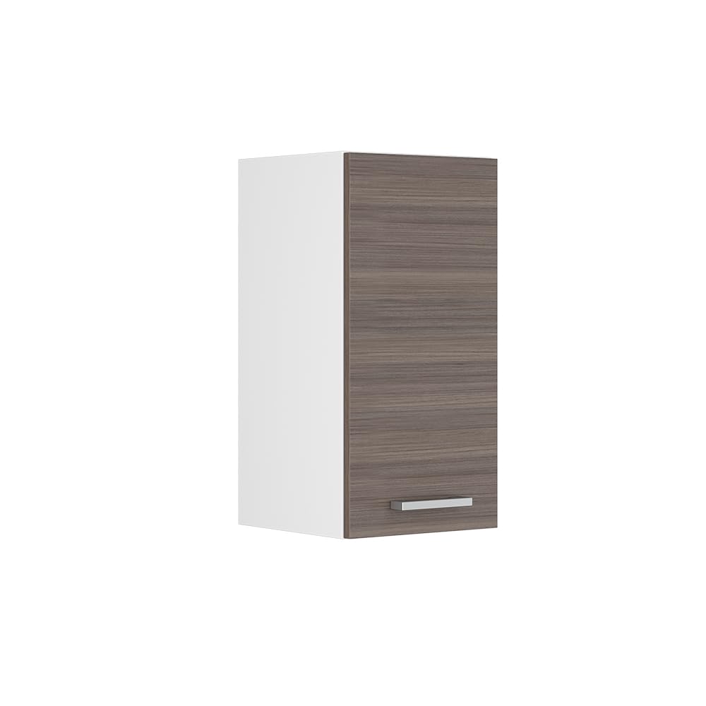 Vicco Hängeschrank R-Line, Grau/Weiss, 30 cm Grau Hängeschrank 30cm, Grau Hängeschrank 30cm