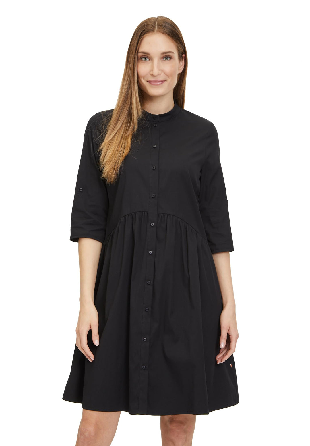 Damen Kleid 36 Schwarz, 36 Schwarz