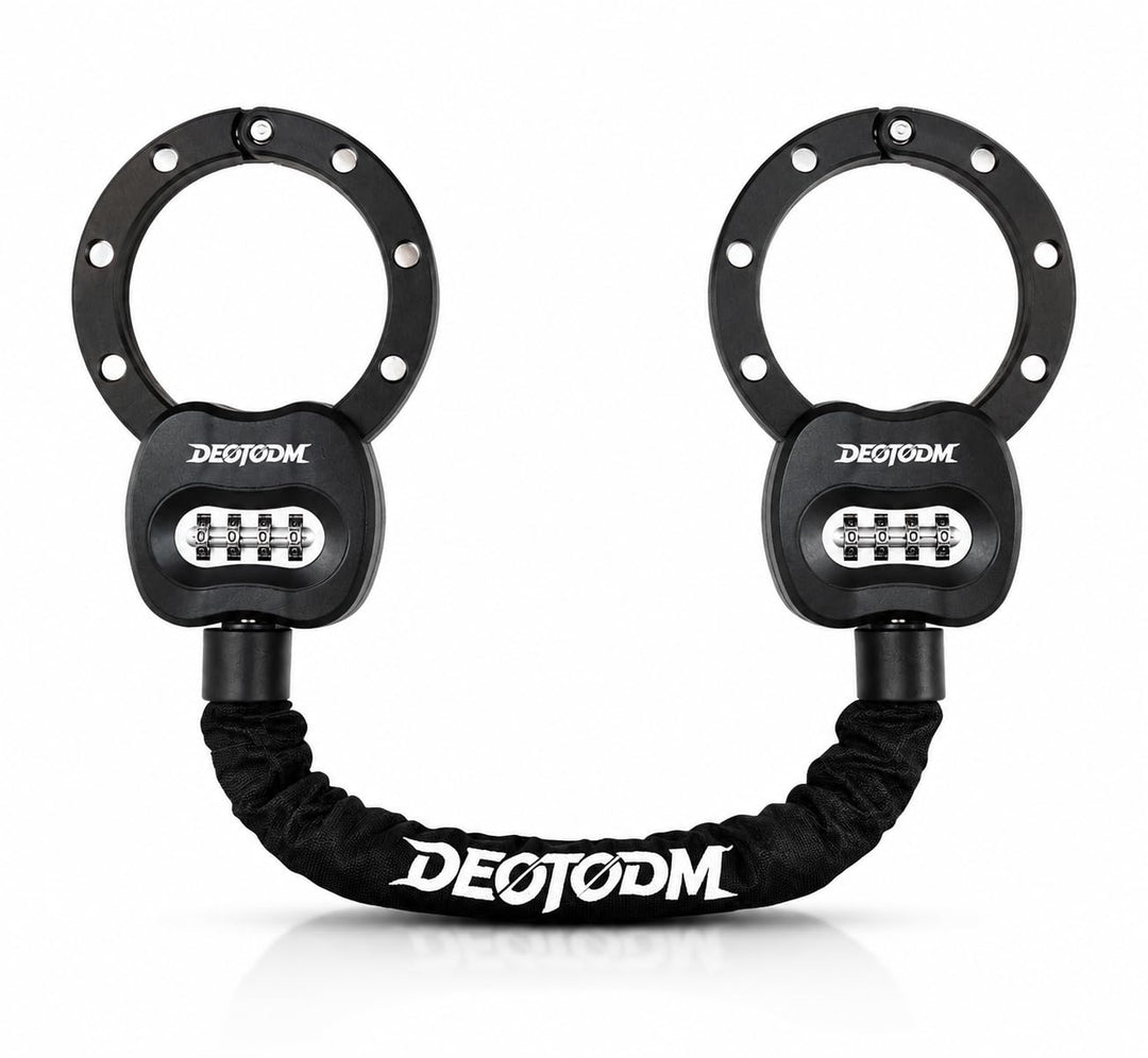 E Scooter Schloss Fahrradschloss Handschellenschloss Hohe Sicherheit Bike Lock 8mm Dicker Kette Kett