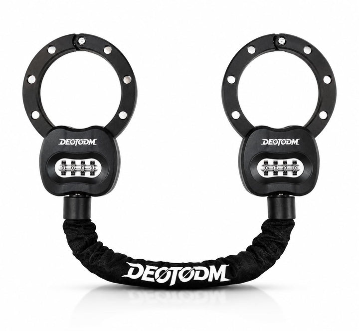 E Scooter Schloss Fahrradschloss Handschellenschloss Hohe Sicherheit Bike Lock 8mm Dicker Kette Kett