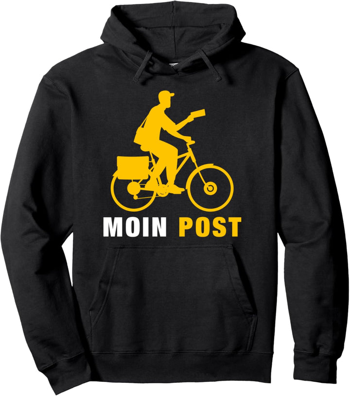 Moin Post Postbote Zusteller Outfit Briefträger Norden Pullover Hoodie
