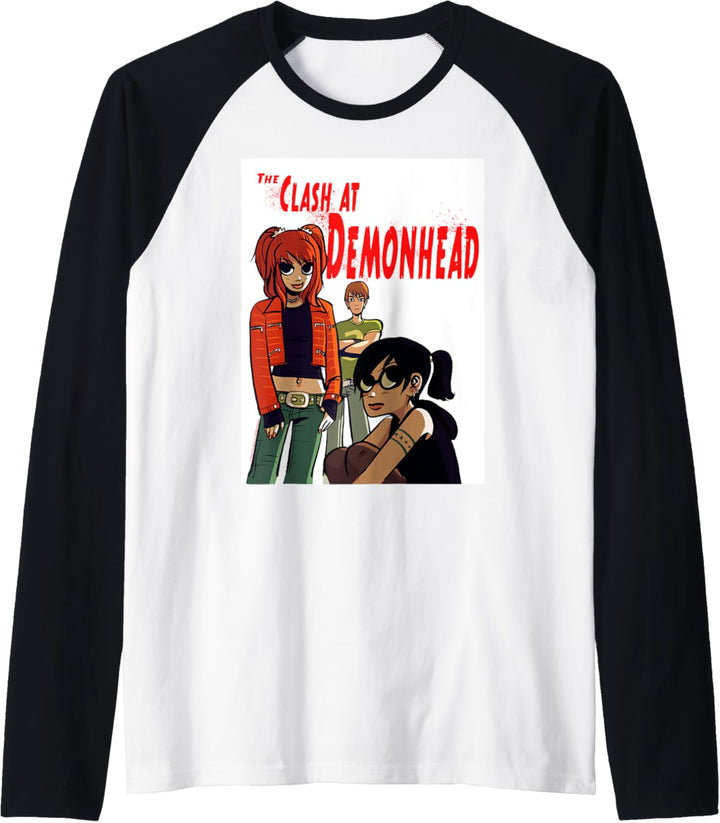 Scott Pilgrim Vs. The World The Clash At Demonhead Band Raglan