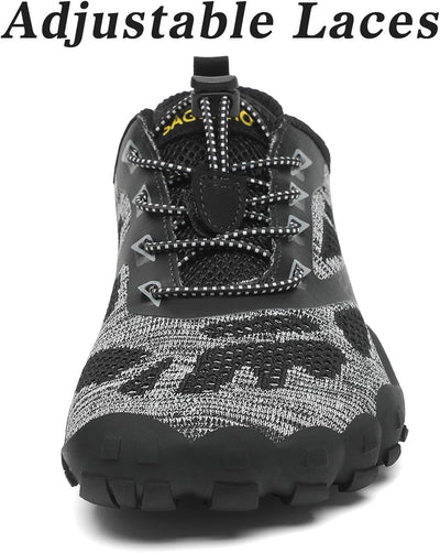 SAGUARO Unisex Barfussschuhe Traillaufschuhe Schnell Trocknend Wassersportschuhe, Gr. 36-47 36 EU On