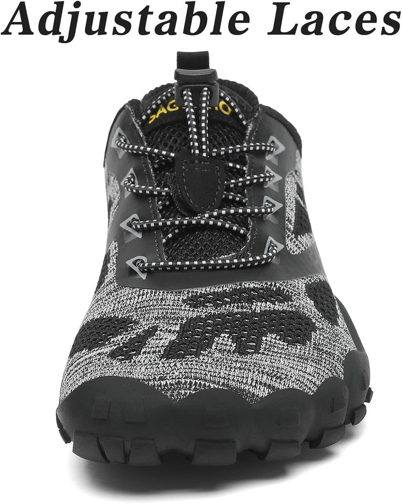 SAGUARO Unisex Barfussschuhe Traillaufschuhe Schnell Trocknend Wassersportschuhe, Gr. 36-47 36 EU On