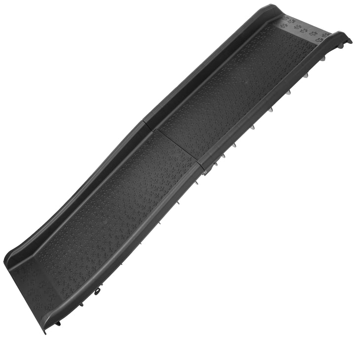 Kerbl Pet Hunderampe, schwarz, 157x40,5 cm, Kofferraumrampe, Einstiegrampe Hund, Kunststoff, Hunde