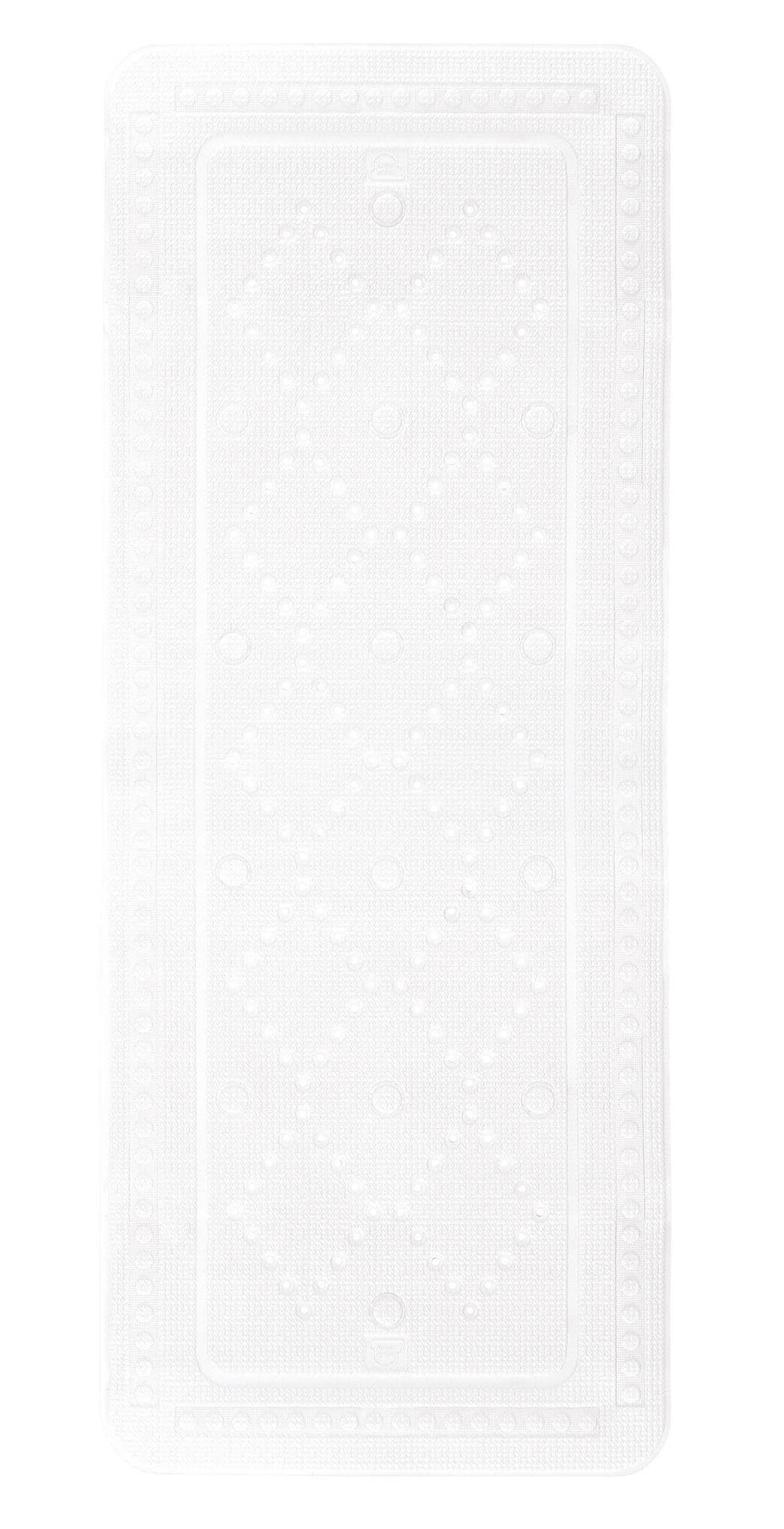 Kleine Wolke Wanneneinlage Arosa, PVC-Schaum, 36x 92 cm, weiss, Weiss