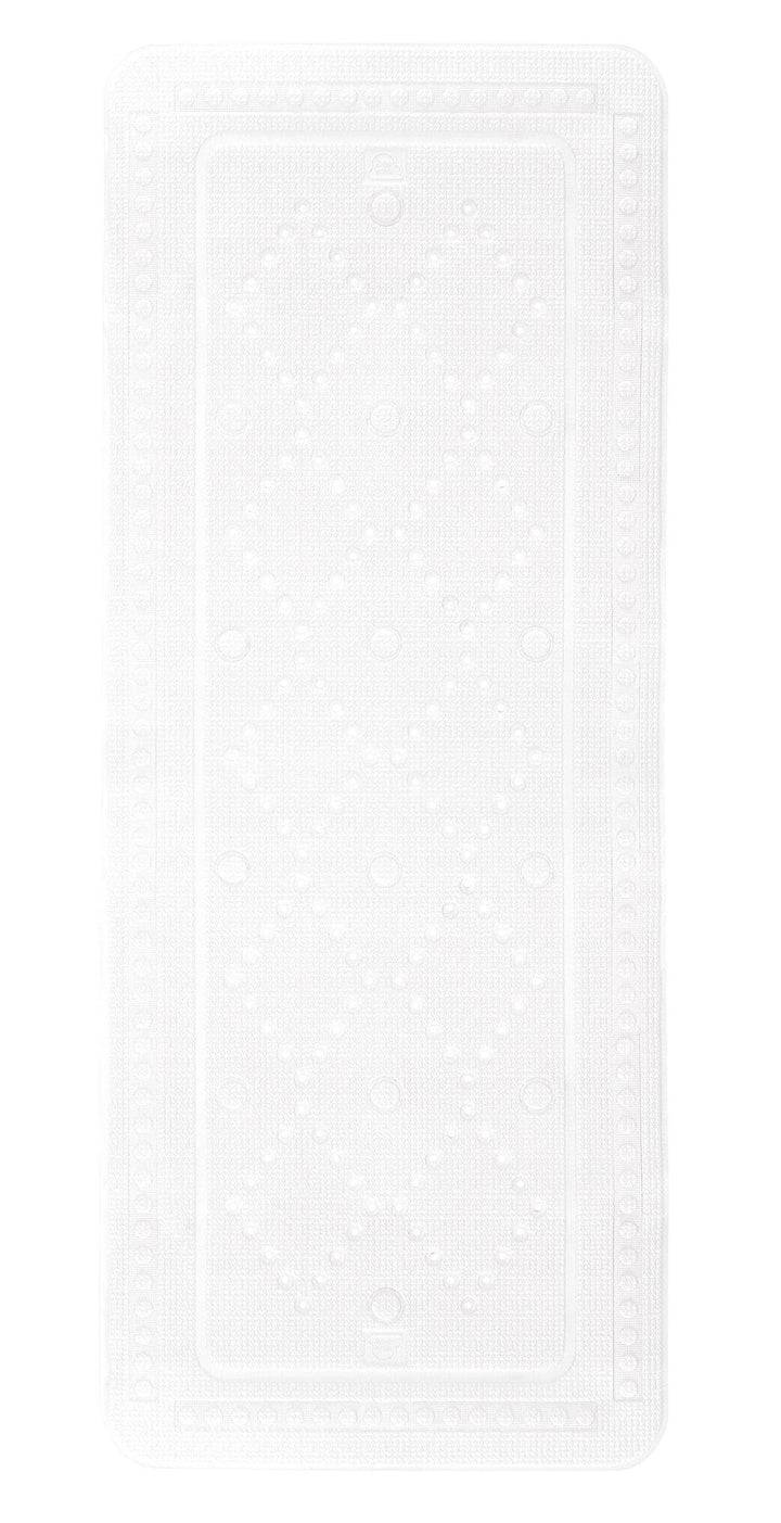 Kleine Wolke Wanneneinlage Arosa, PVC-Schaum, 36x 92 cm, weiss, Weiss