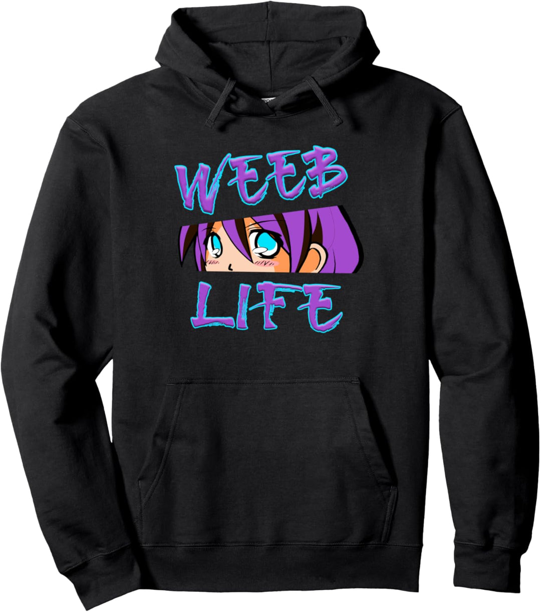 Weeb Life | Weeaboo Japanese Manga Anime Pullover Hoodie