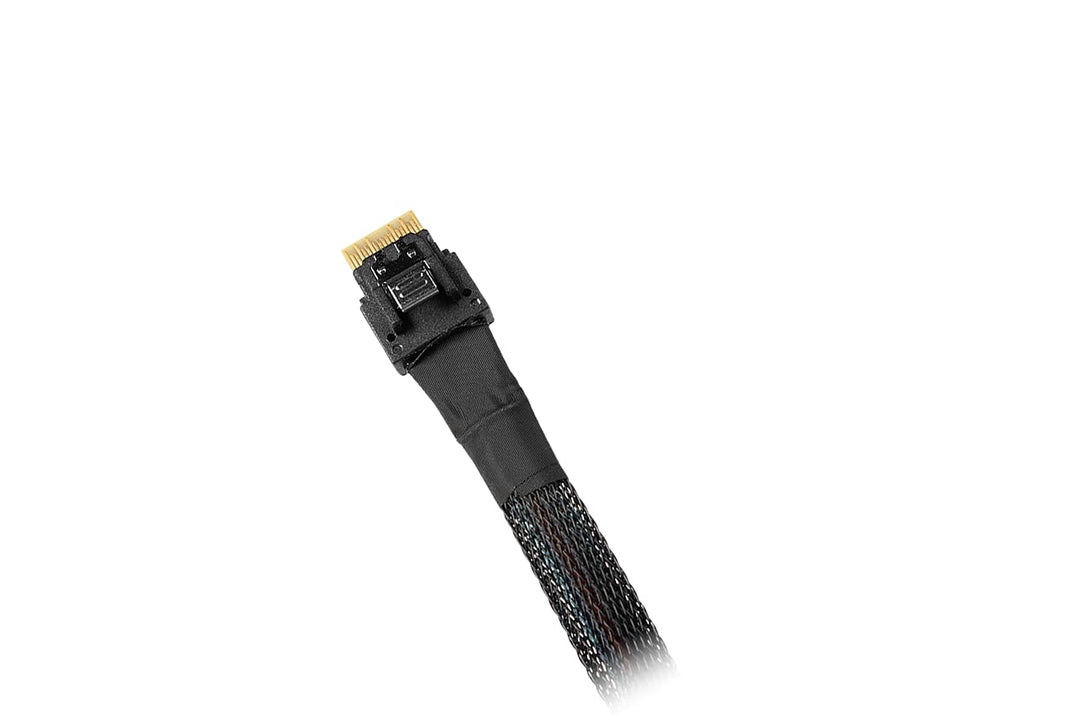 ICY DOCK MB403L-B Datenkabel - 1x MCIO 4i SFF-TA-1016 zu 1x SlimSAS SFF-8654 4i Länge 50cm PCIe 4.0