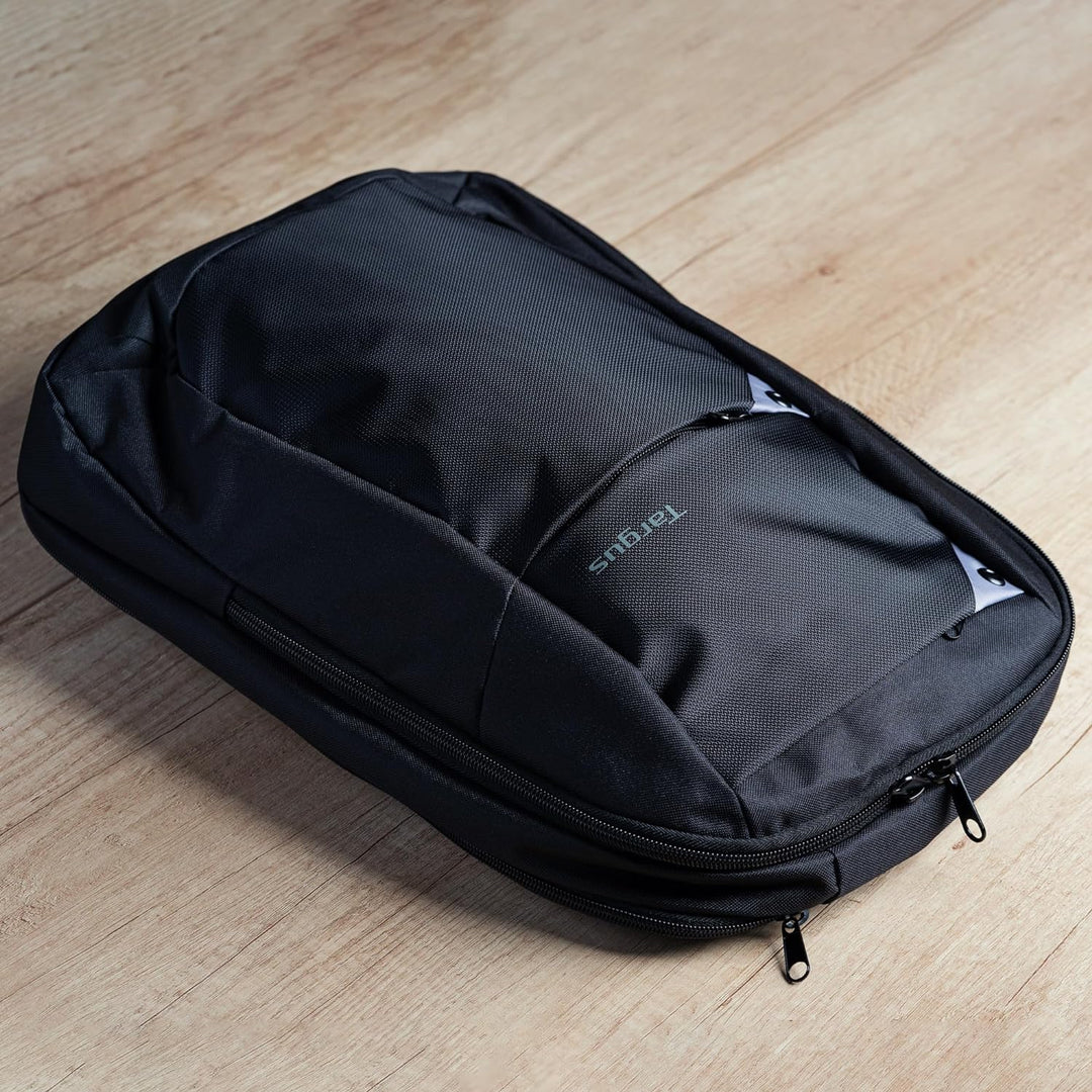 Targus TBB565GL Intellect Laptop-Rucksack 15,6" - Schwarz/Grau Wasserabweisend Gepolsterter Schulter