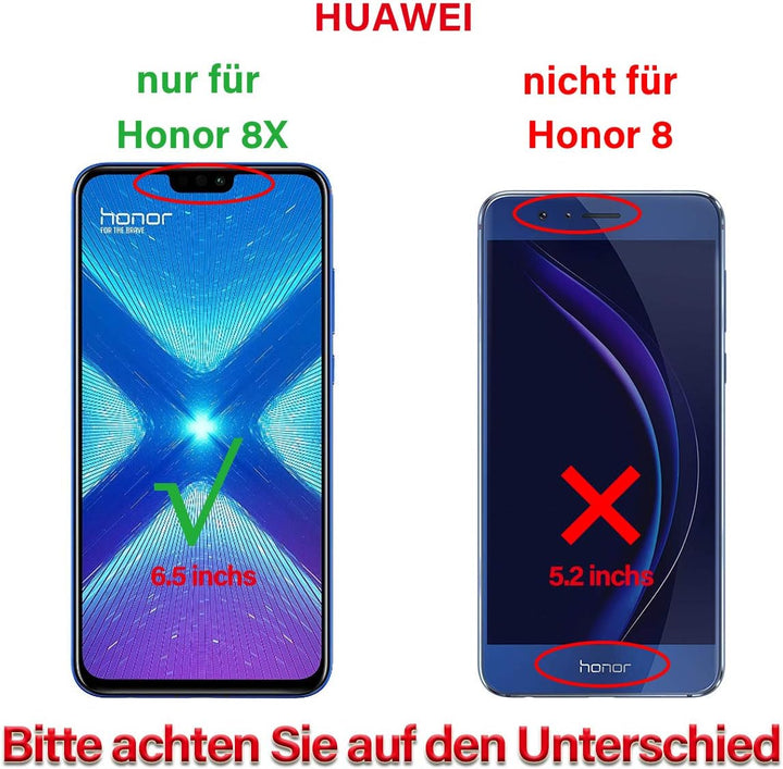 swark LCD Display Kompatibel mit Honor 8X & Honor View 10 Lite (Schwarz mit Rahmen) Touchscreen Digi