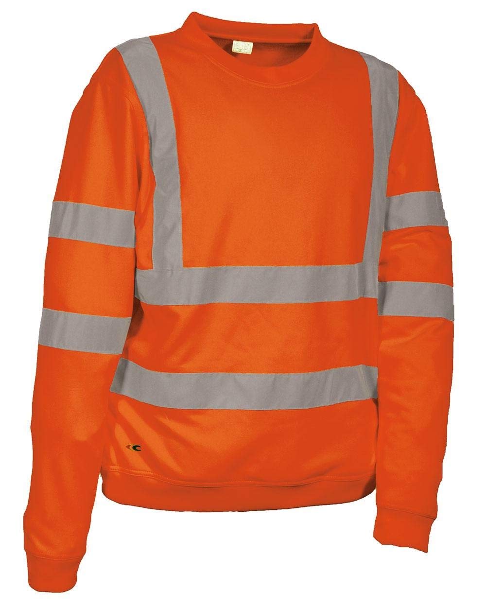 Cofra V385-0-01.Z/8 MARIQUETA Sweatshirt, 100% Polyester, 320 G-M² Orange Fluoreszierend, Grösse /8