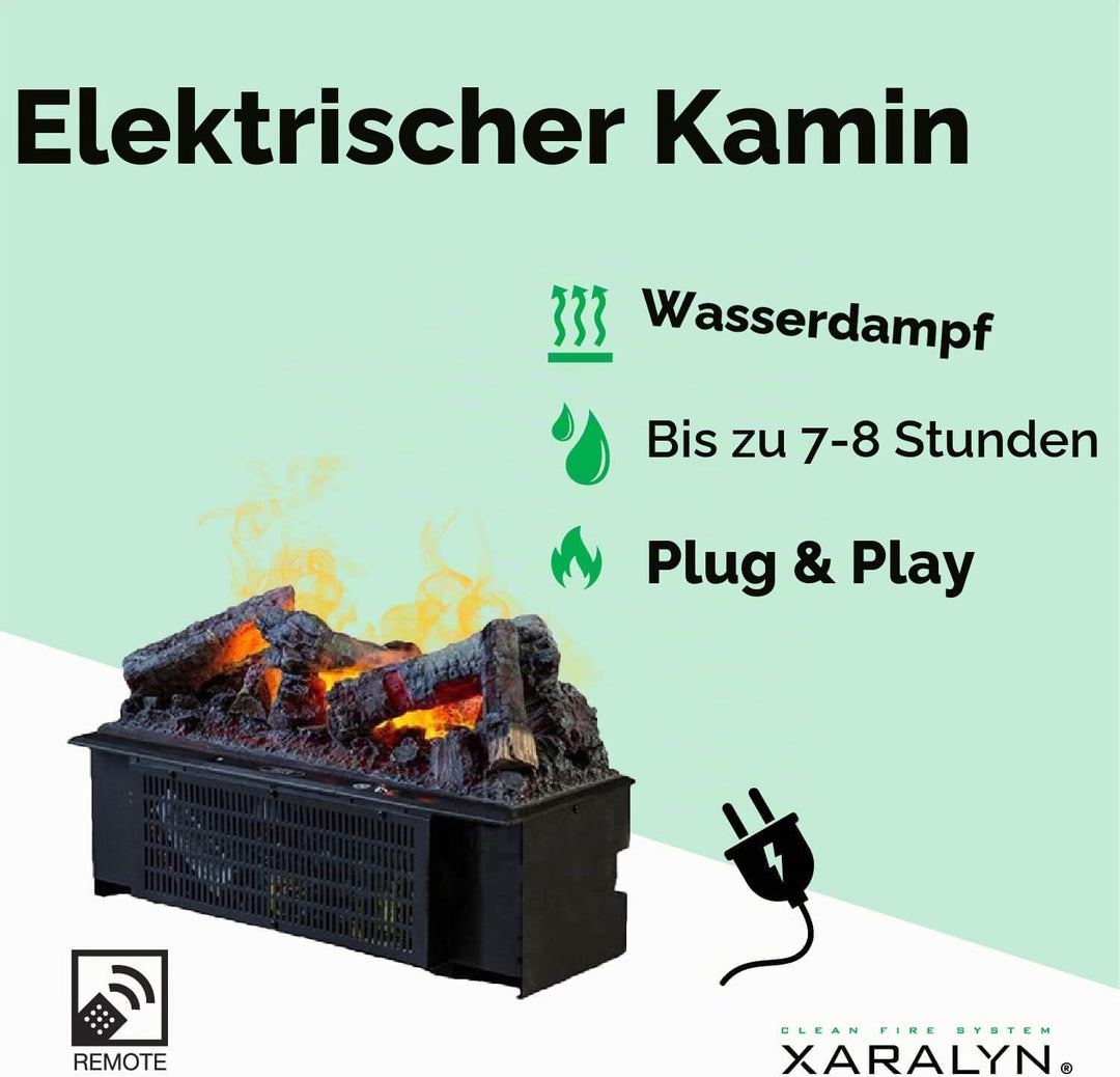 Xaralyn | Opti-Myst Cassette 600 Wasserdampfkamin - Einbaukamin, Elektrokamin