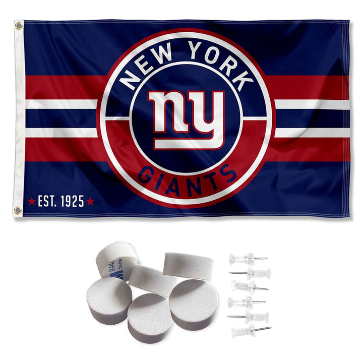 New York Giants Patch Banner und Tapisserie Wandaufkleber