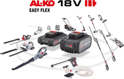 AL-KO 113559 Akku Easyflex, 20 V/ 2.5 Ah/Li-Ion, Gesamtenergie 45 WH, Laufzeit 45