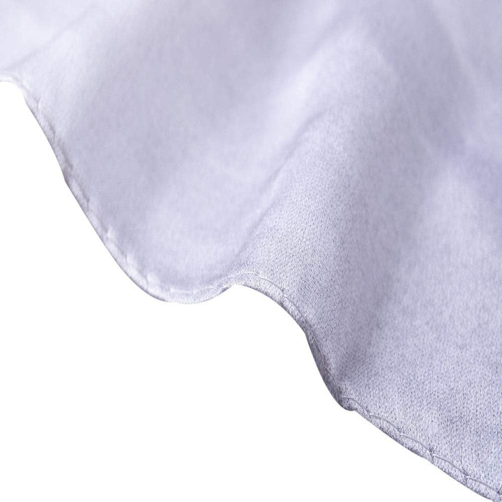 Damen-Schals, 100% Seide, lange, leichte Schals für Damen Grey White, Grey White