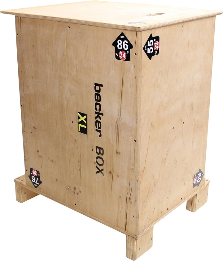 BeckerTechnik Germany Becker Box XL, Weltneuheit, 6 in 1 Box (BSG 28955) einzigartige Plyo Box mit 6