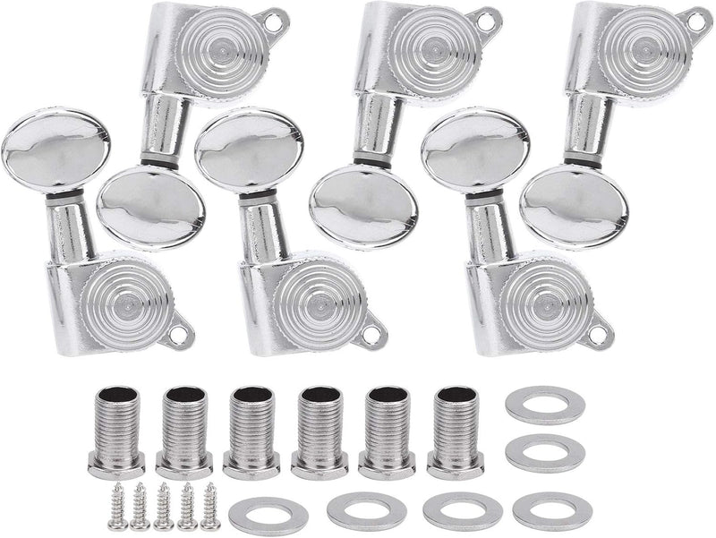 Semiclosed Saiten-Stimmwirbel,String Tuning Pegs Electric Guitar Locking Tuner Keys Guitar Accessory