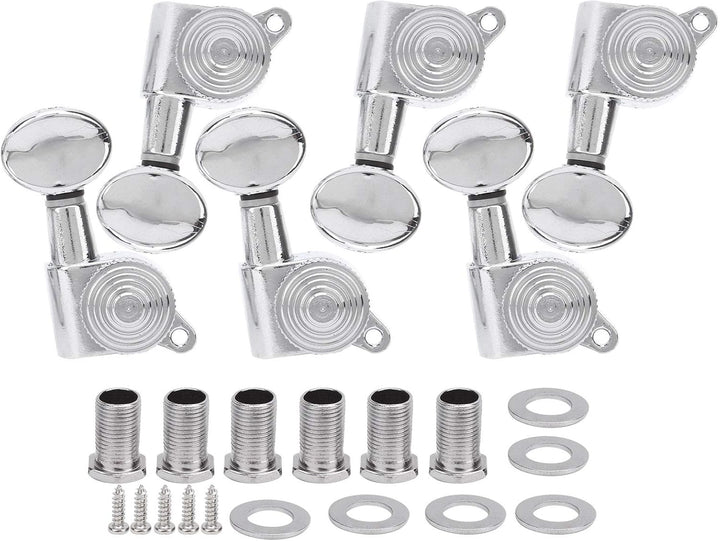 Semiclosed Saiten-Stimmwirbel,String Tuning Pegs Electric Guitar Locking Tuner Keys Guitar Accessory