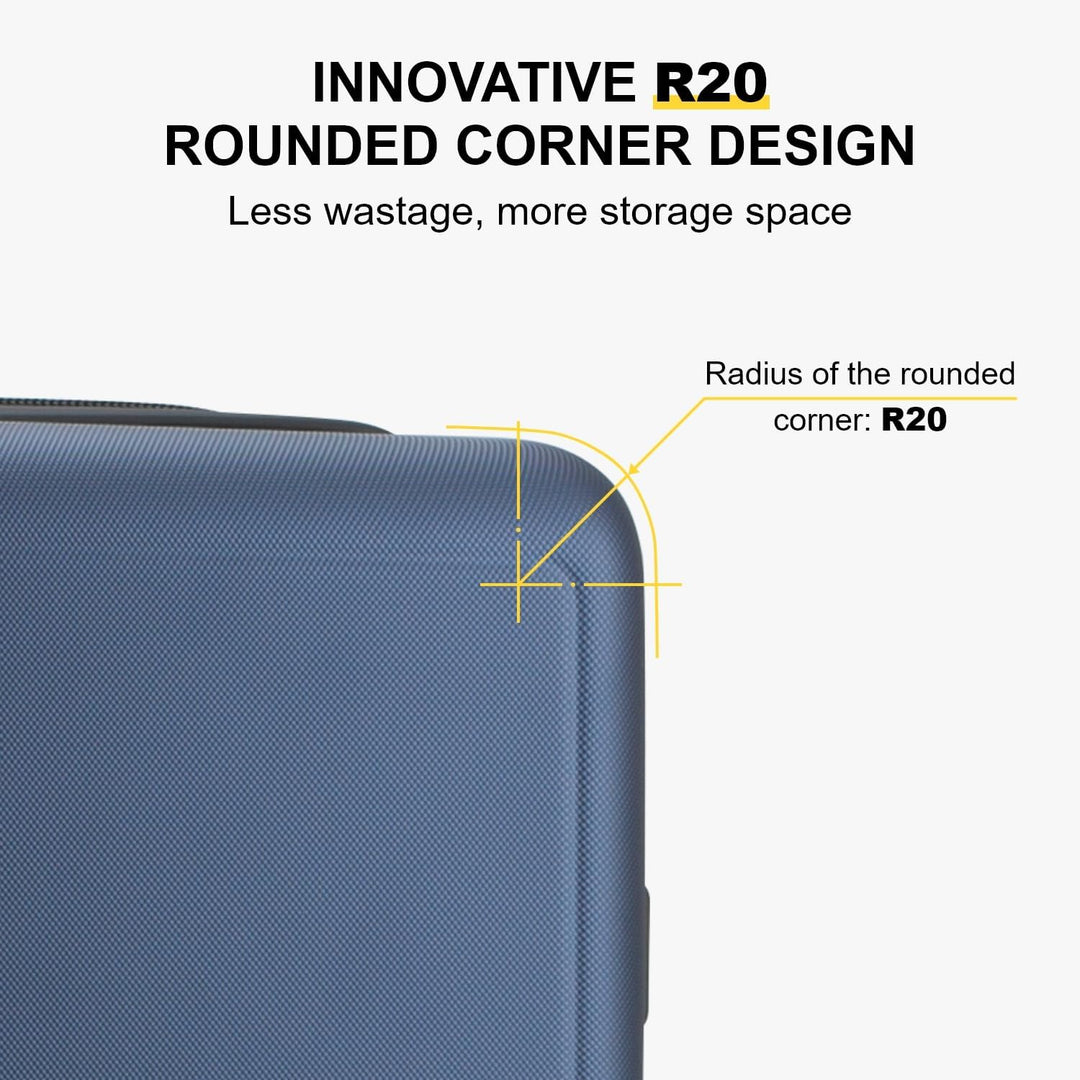 LEVEL8 Koffer Trolleys Serie strutturata Luminosa 20/24/26/28 pollici, 28 Inch, Business(74cm, 99L,B