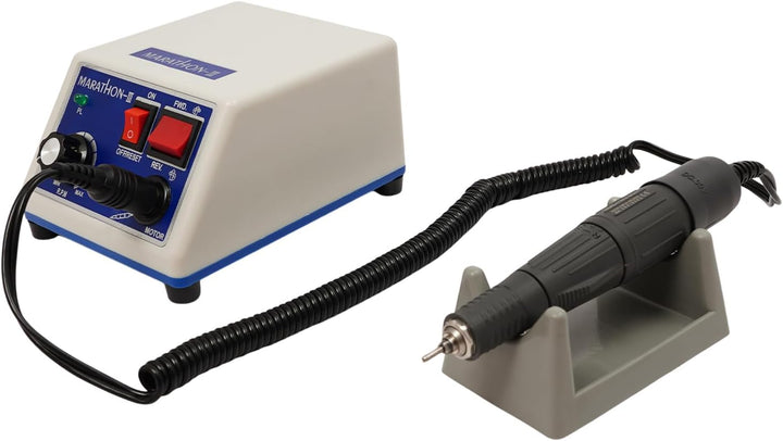 Labor Mikromotor 35000rpm Elektro Mikromotor Schleifmaschine mit Positiver Negativer Schalter Pedal