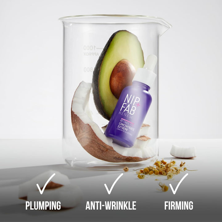 Nip+Fab Retinol Fix Concentrate Extreme 10% - Next-Generation Solution for Youthful Skin with Time-R