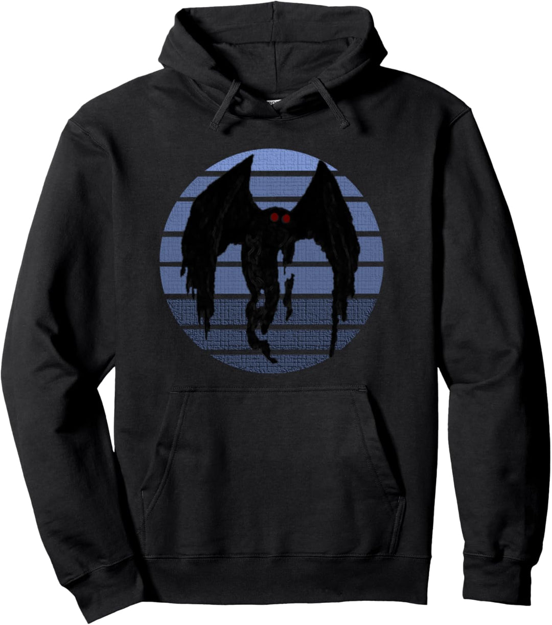 Mothman Retro Cryptid Vintage Point Angenehmes T-Shirt Art Pullover Hoodie