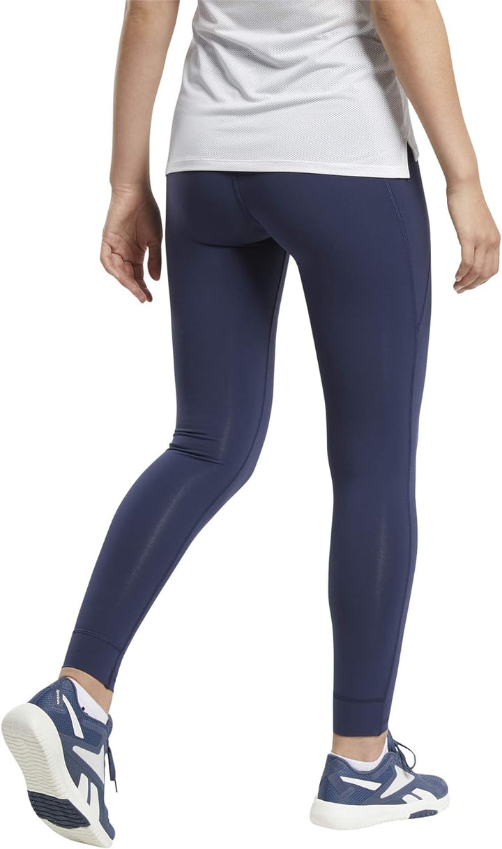 Reebok Damen Ts Lux Tight 2.0 Netze 2XS/S Blau, 2XS/S Blau