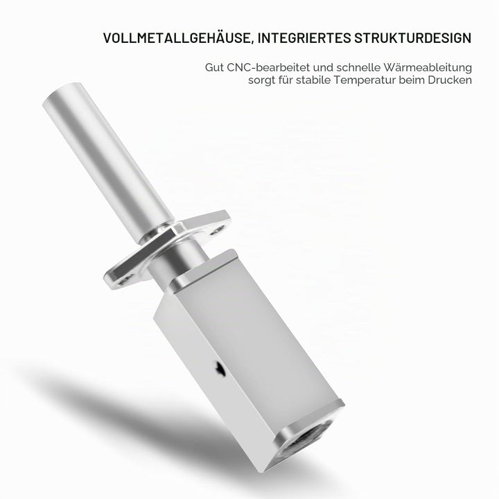 IMETRX Updated Bambu Lab X1/ P1P Hotend High Temp 500℃ with Extra Hardened Steel Nozzle 1PCS for Bam