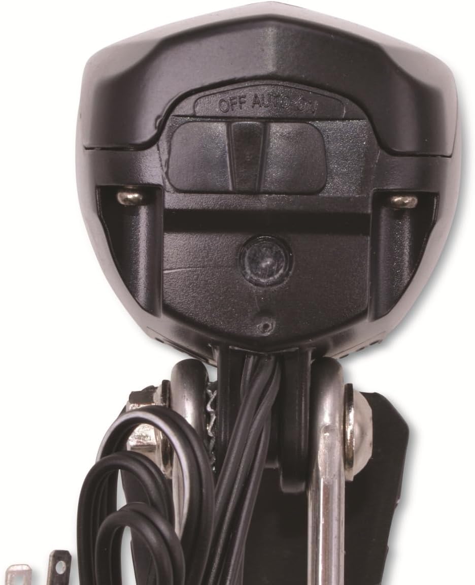 LED-Scheinwerfer für Anschluss an Dynamos 70 LUX - Fahrrad Lampe vorne STVZO zugelassen - mit Reflek