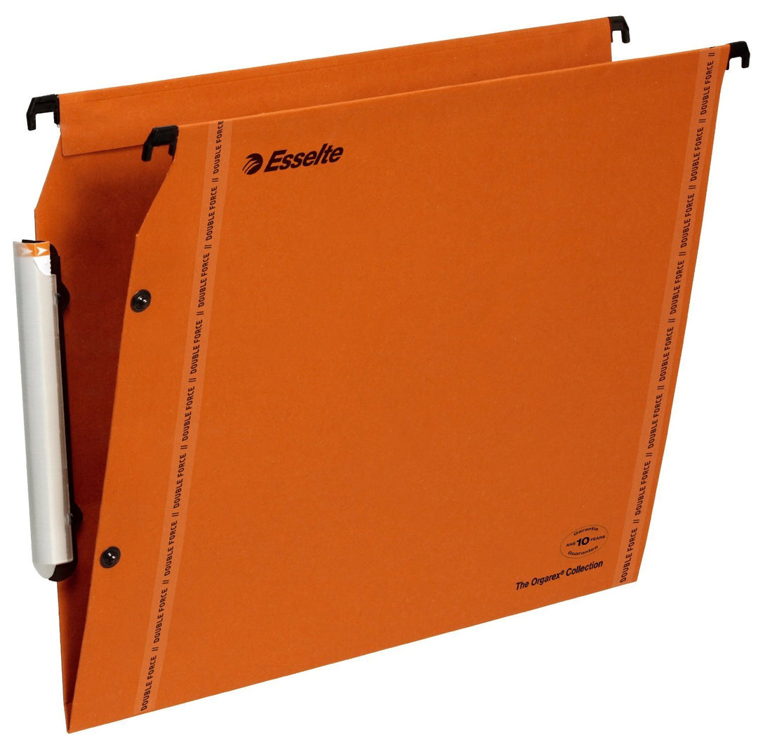 Esselte LMG 10 Stück Hängemappen A4 V-Boden orange orange V-Boden, orange V-Boden
