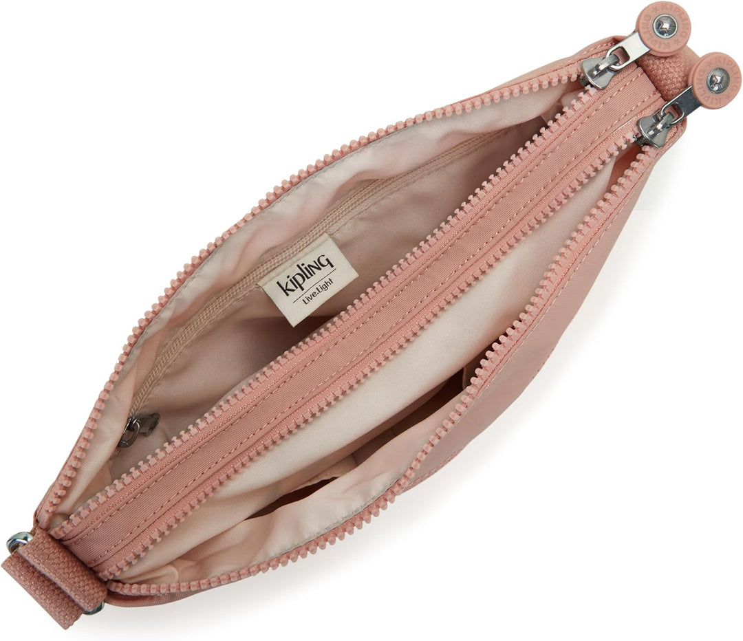 Kipling Unisex Alvar Medium Crossbody, Tender Rose, Tender Rose